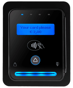 P68: Tap, chip and magnetic strip