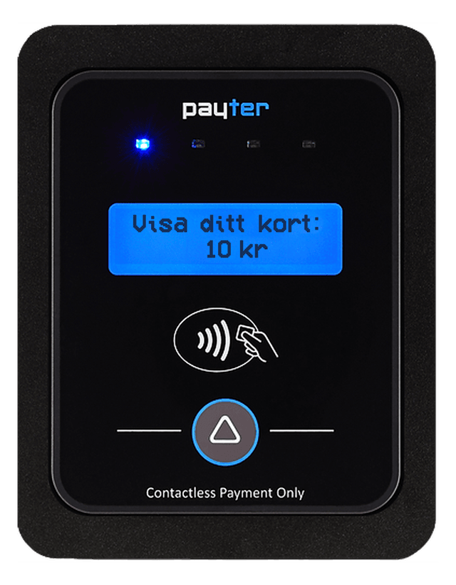 P66: Enkel kontaktlös betalterminal