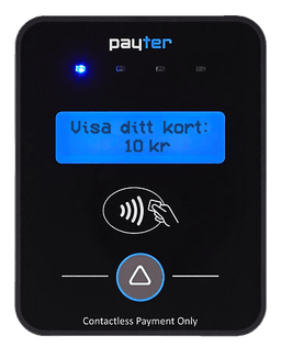P66S: Kompakt betalterminal i två delar