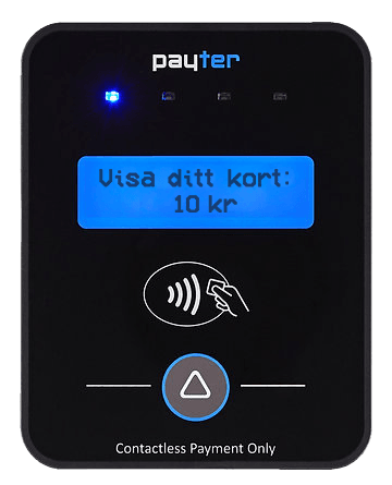 P66S: Kompakt betalterminal i två delar