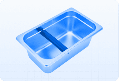 Tom avfallsbehållare för kaffesump